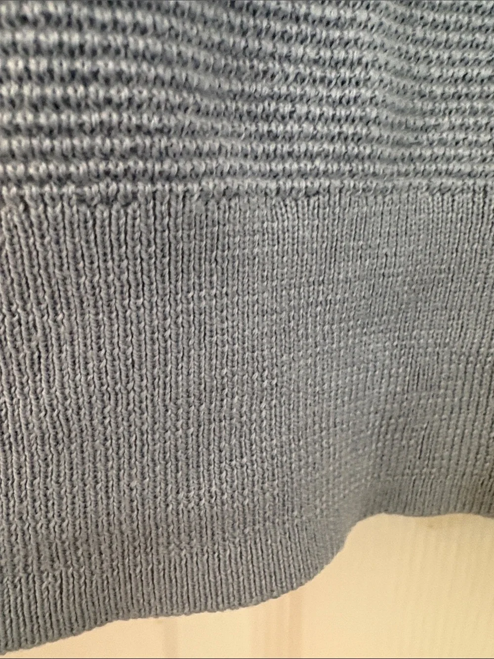 J. Crew Men’s Dusty Blue Crewneck Sweater